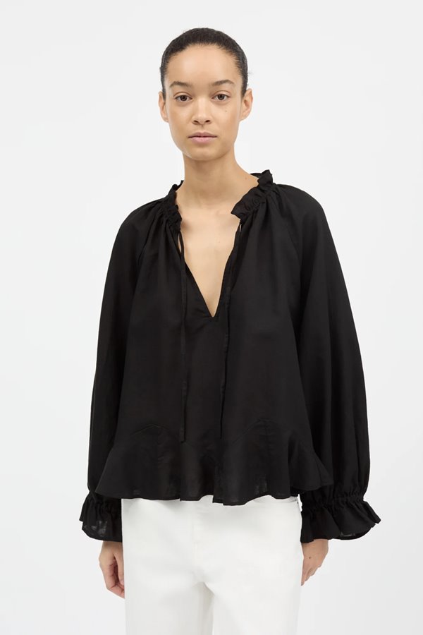 Skall Studio Bendette Blouse Black 