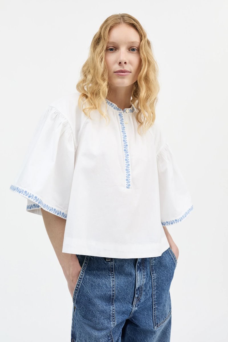 Skall Studio bonne blouse white