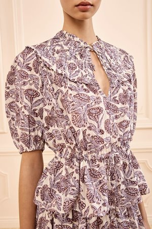 Ulla Johnson elvie top meadow