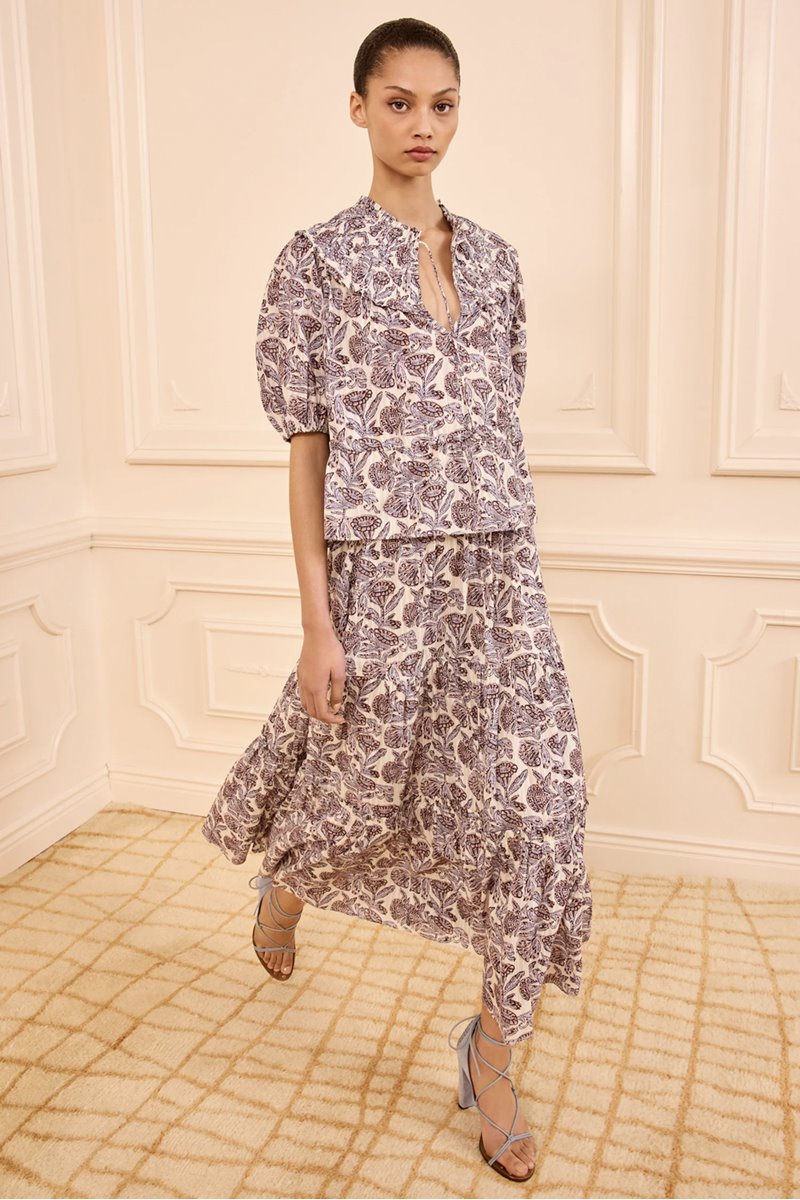 Ulla Johnson elvie top meadow back