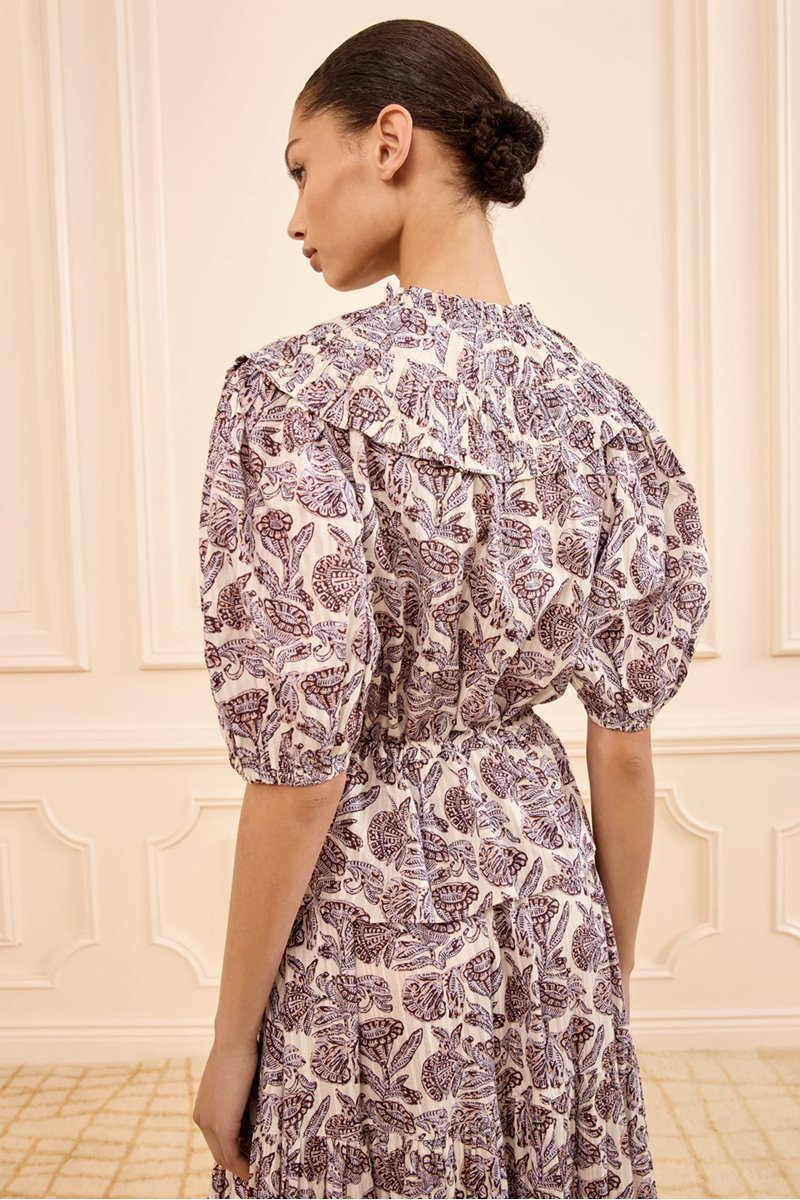 Ulla Johnson elvie top meadow detail