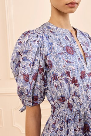 Ulla Johnson adriana cotton dress detail