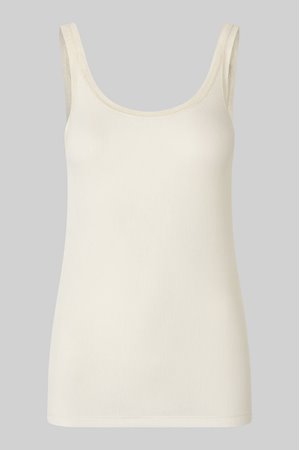 Second Female emilia tank top eggnog detail