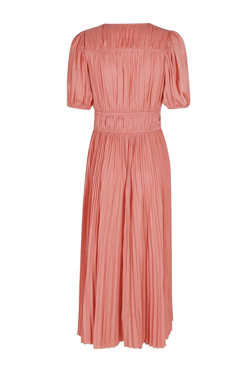 Ulla Johnson audra puff sleeve dress back