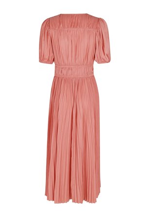 Ulla Johnson audra puff sleeve dress back