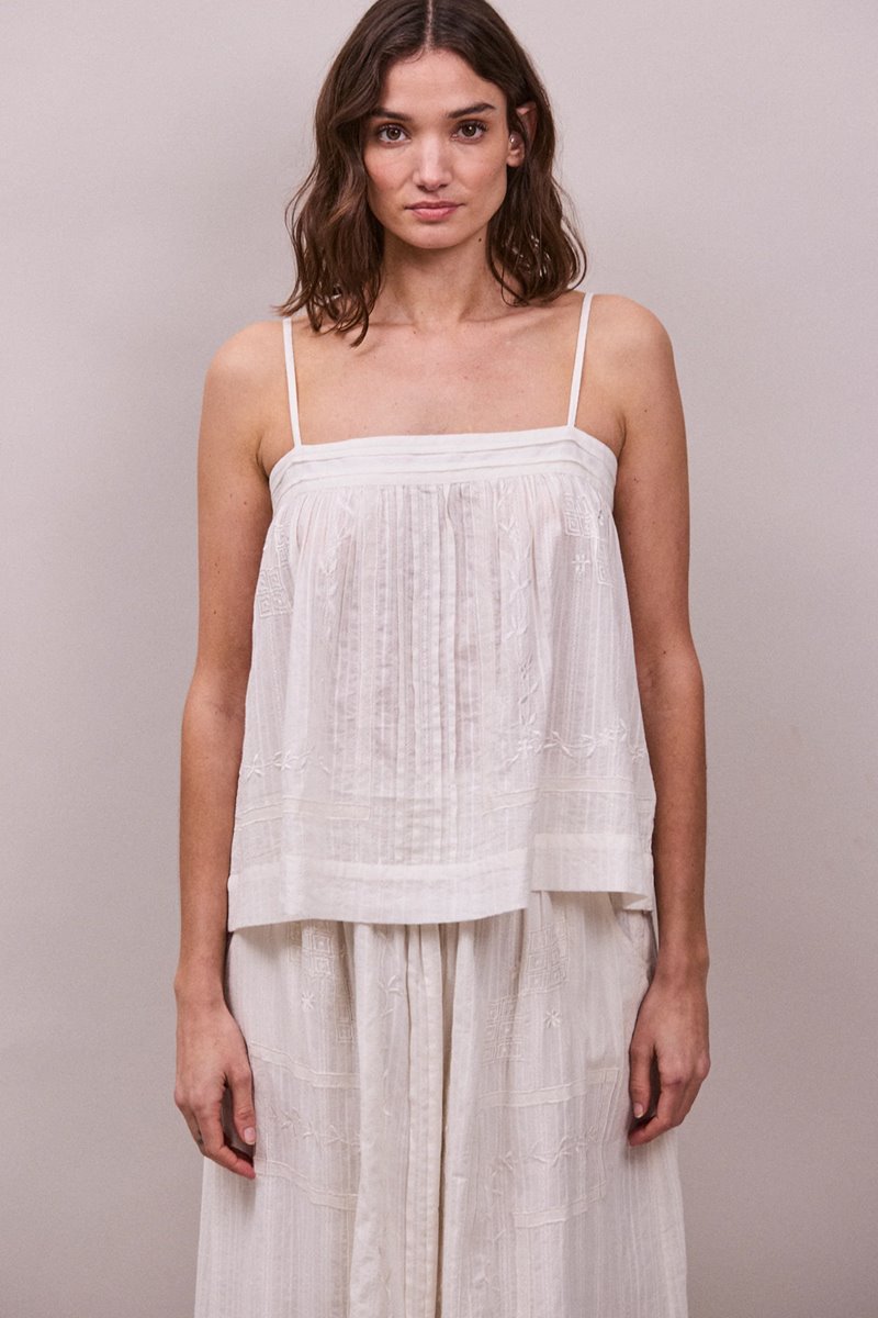 Faune arta cami white