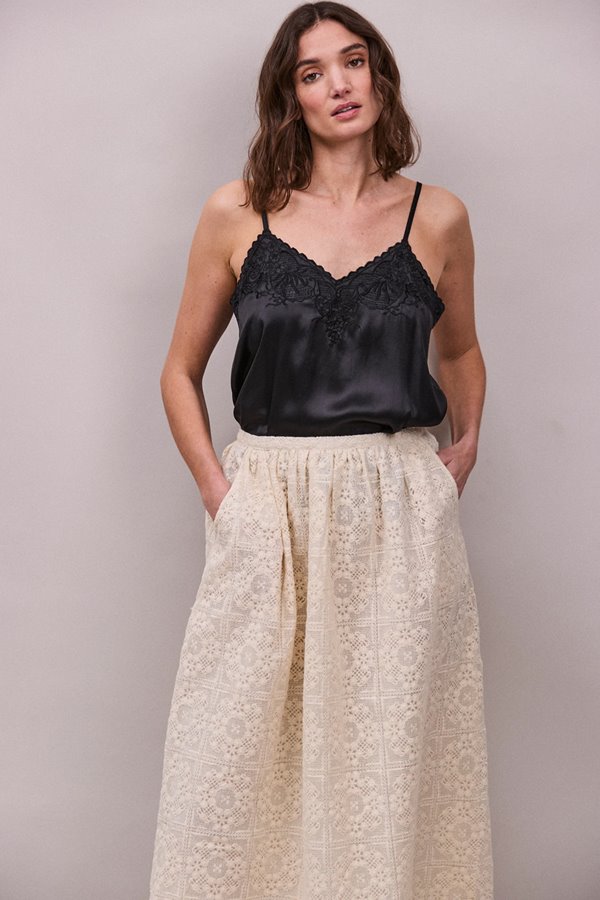 Faune Cynthia Cami Black