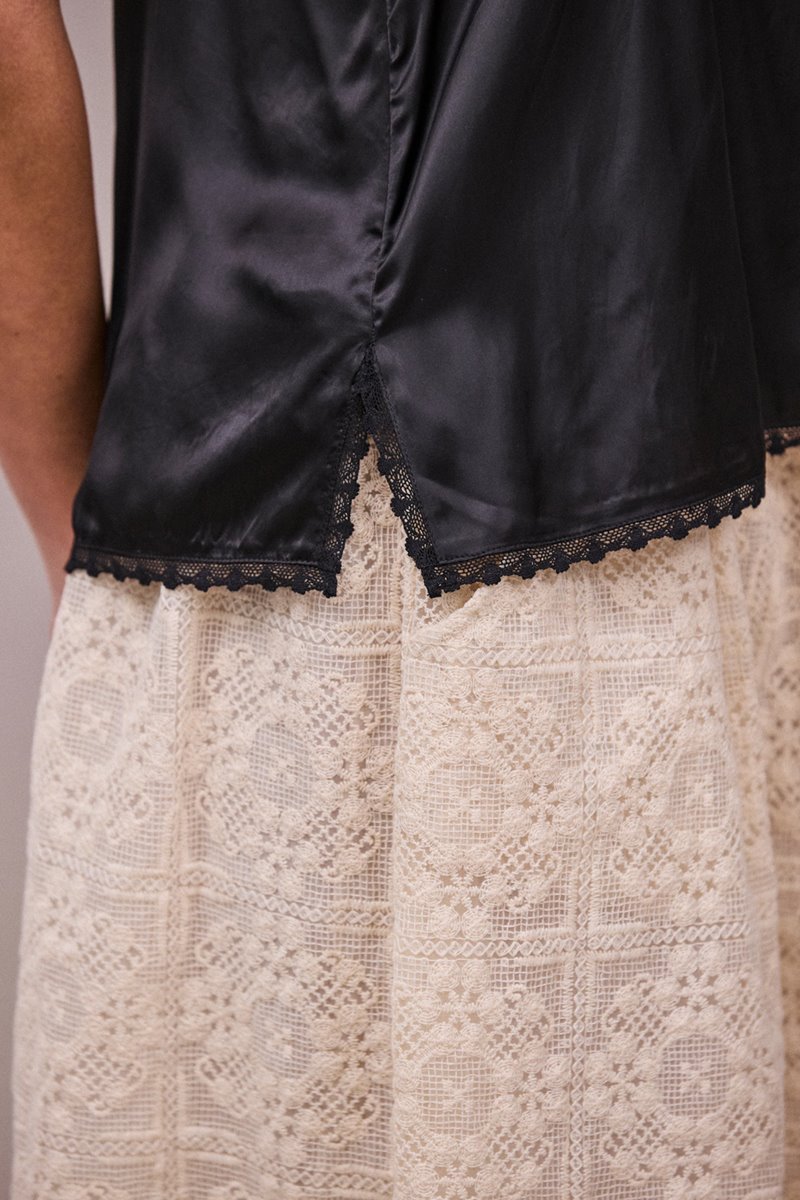 Faune cynthia cami black side