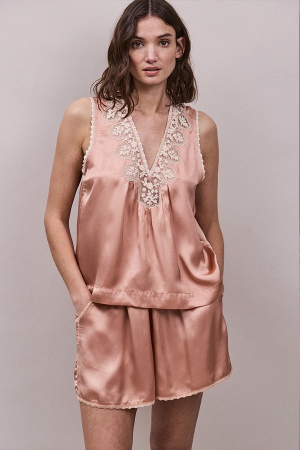 Faune Gracie Cami Vintage Rose