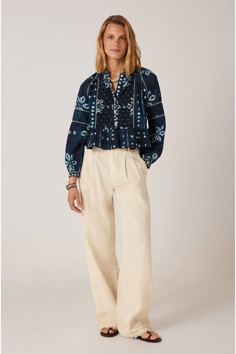 Maison Hotel sora blouse back