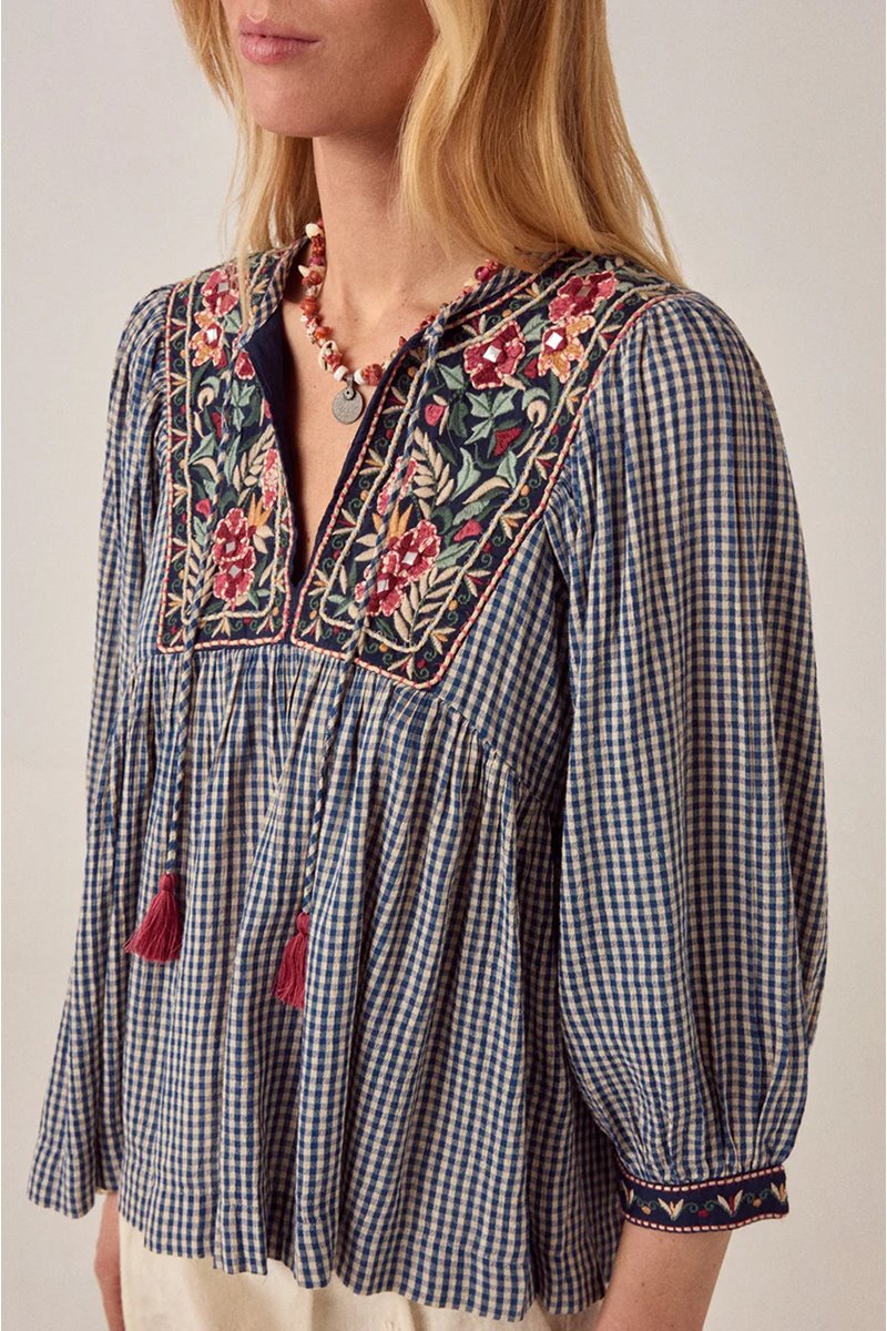 Maison Hotel april blouse back