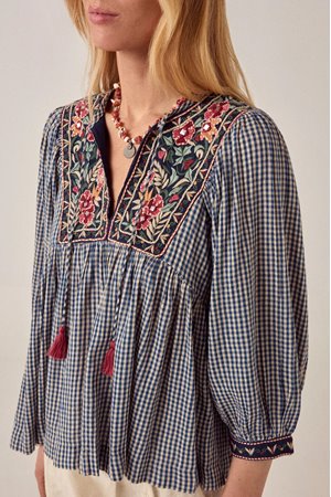 Maison Hotel april blouse back
