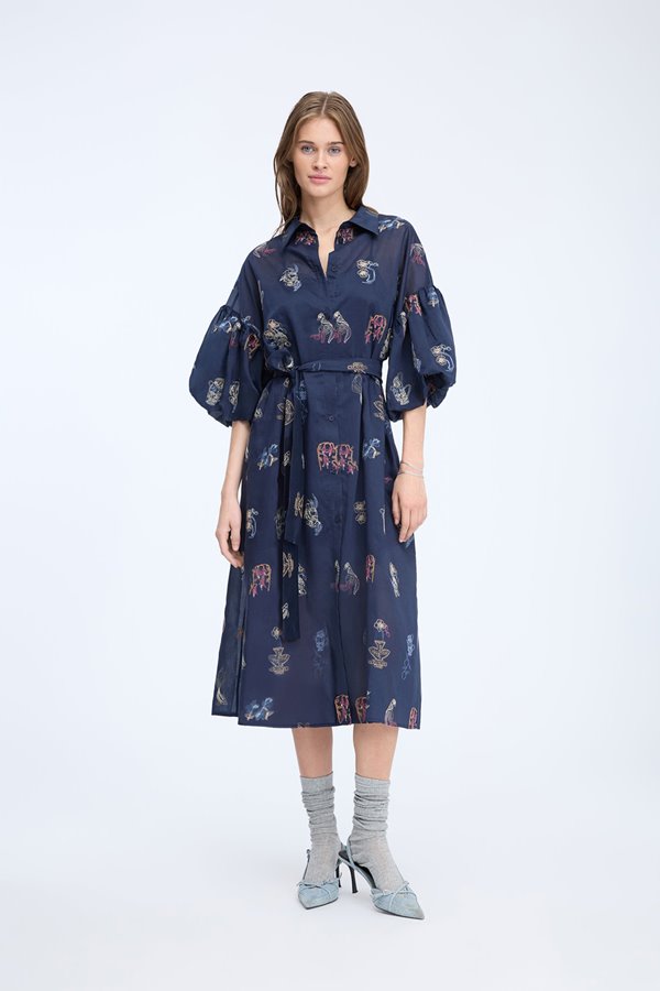 Munthe  Nalmetto Dress Navy