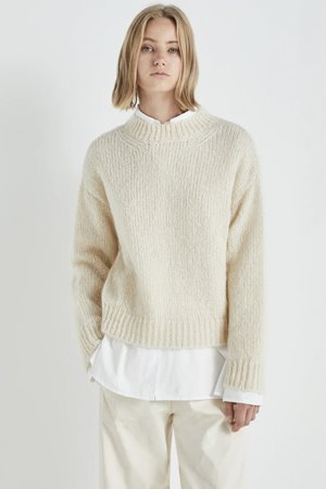 Masscob claude knit talc