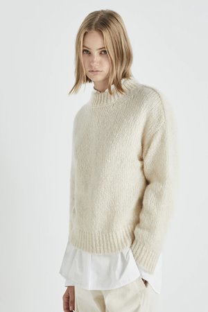 Masscob claude knit talc detail