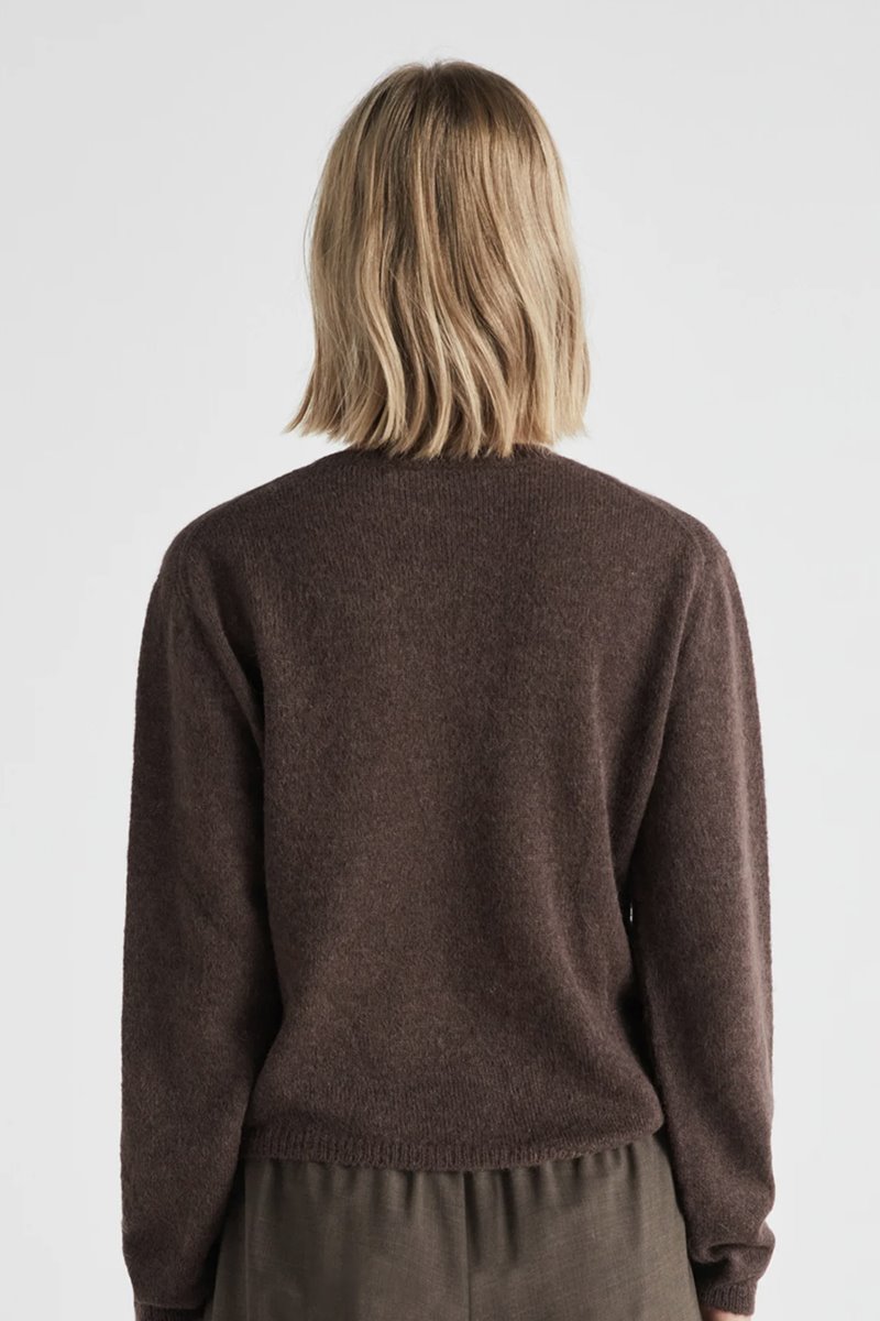 Masscob dune knit moka back