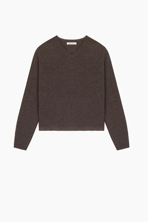 Masscob dune knit moka detail