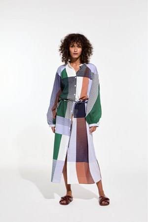 Mapoesie eulalie ettore dress lilac