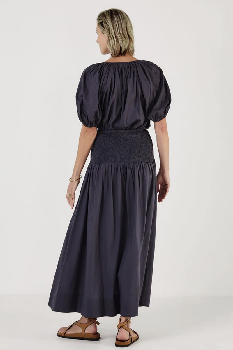 Mondo Corsini esmeralda blouse midnight side