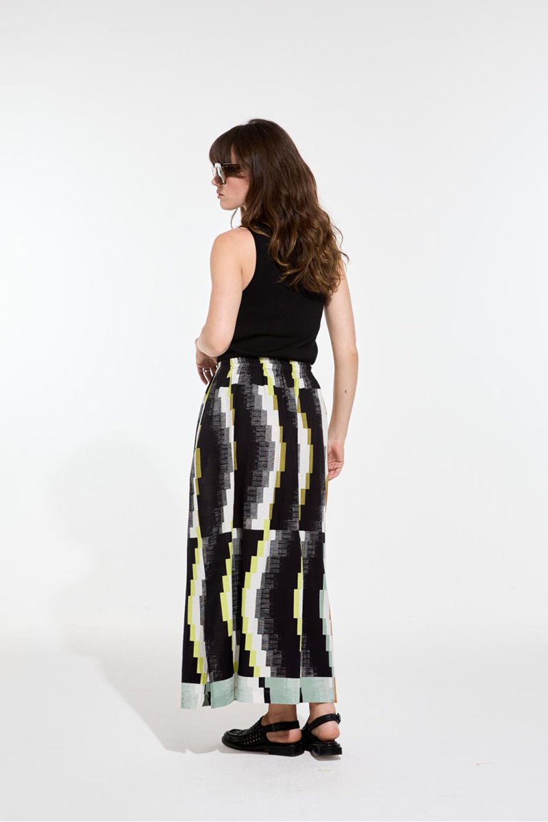 Mapoesie juilette aurore skirt black back