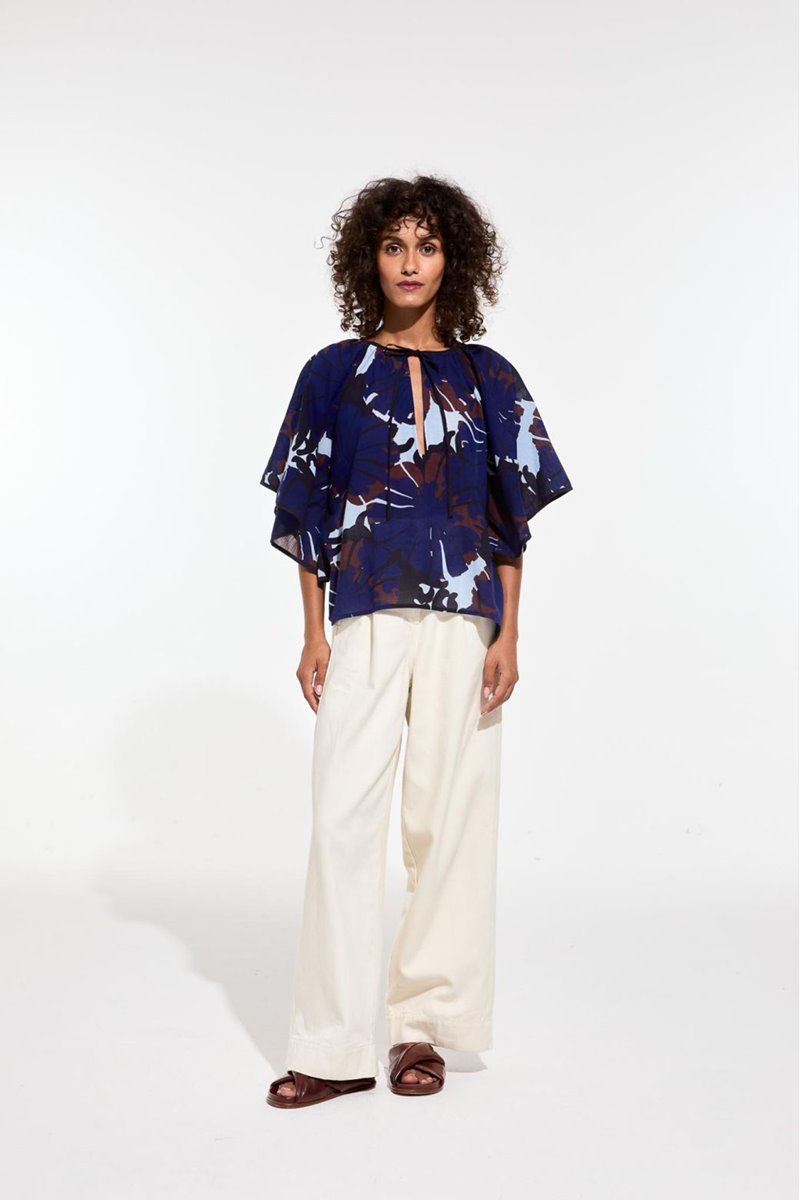 Mapoesie lila pavot top blue