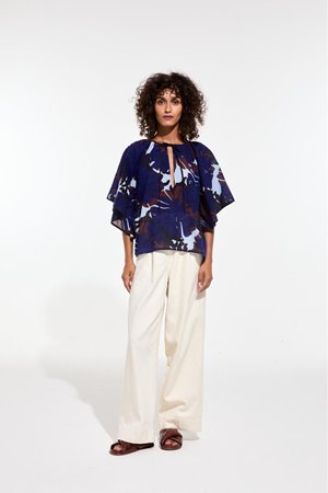 Mapoesie lila pavot top blue