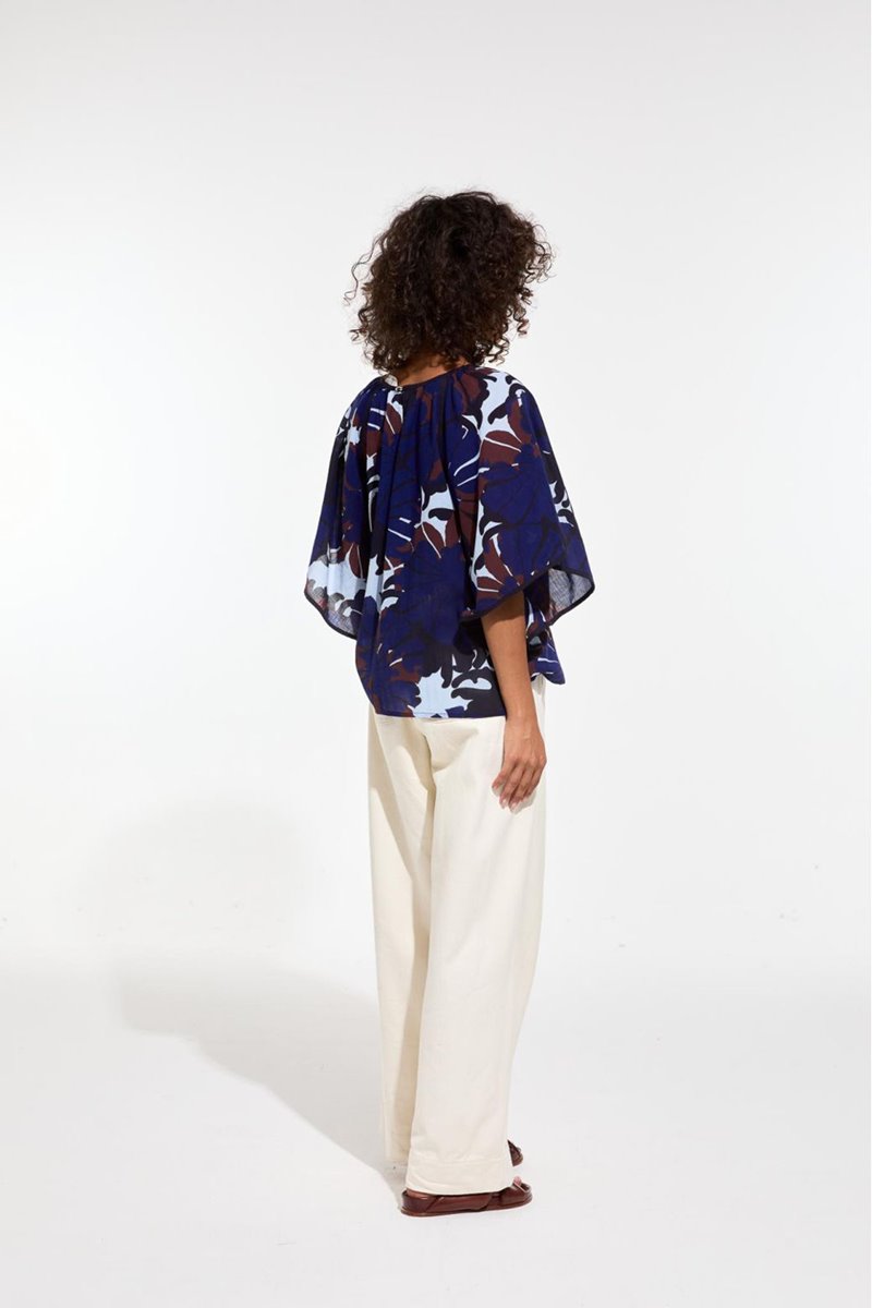 Mapoesie lila pavot top blue back