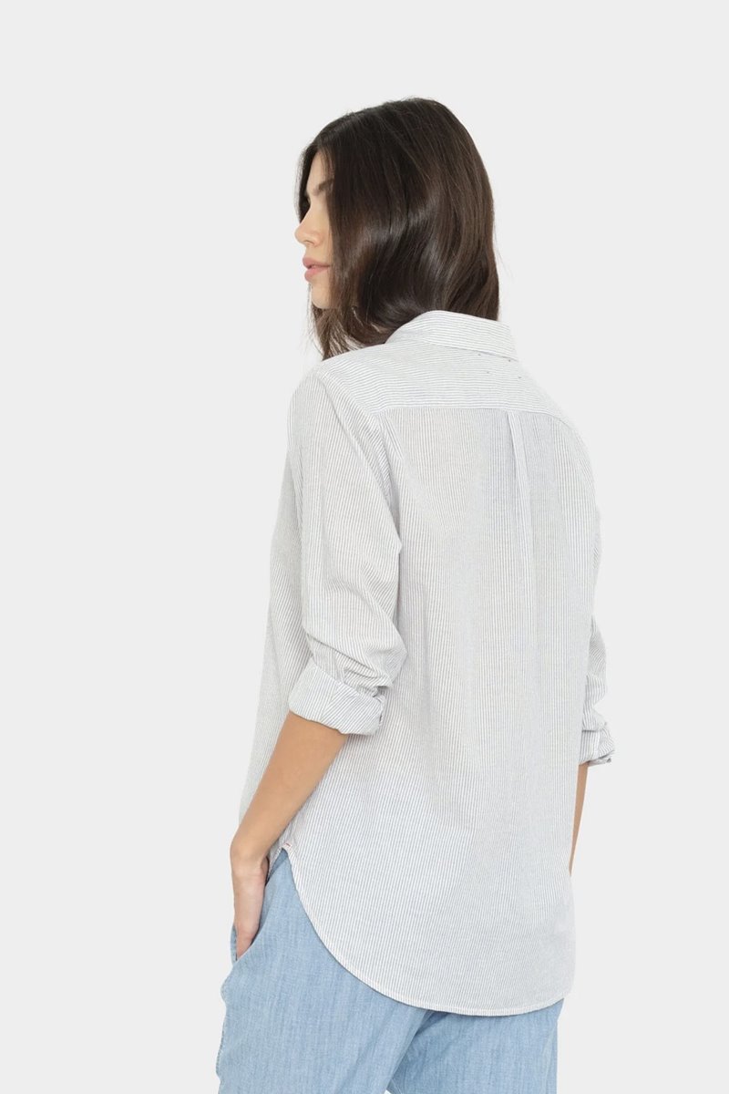 Xirena  beau shirt windward stripe side