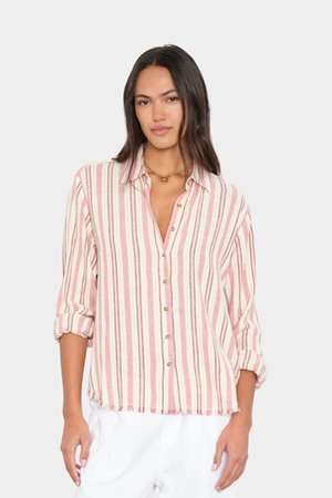 Xirena  bowie shirt stripe dusty pink