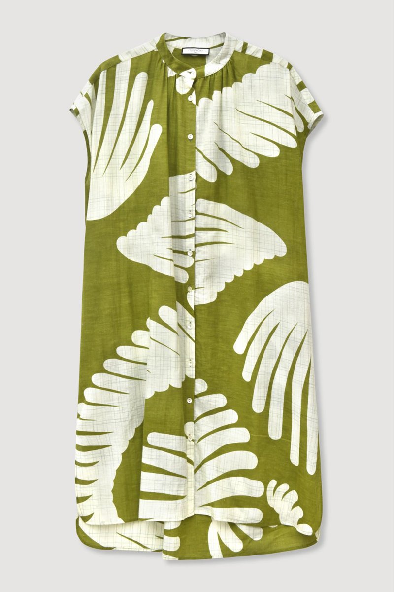 Mapoesie palma dress khaki side