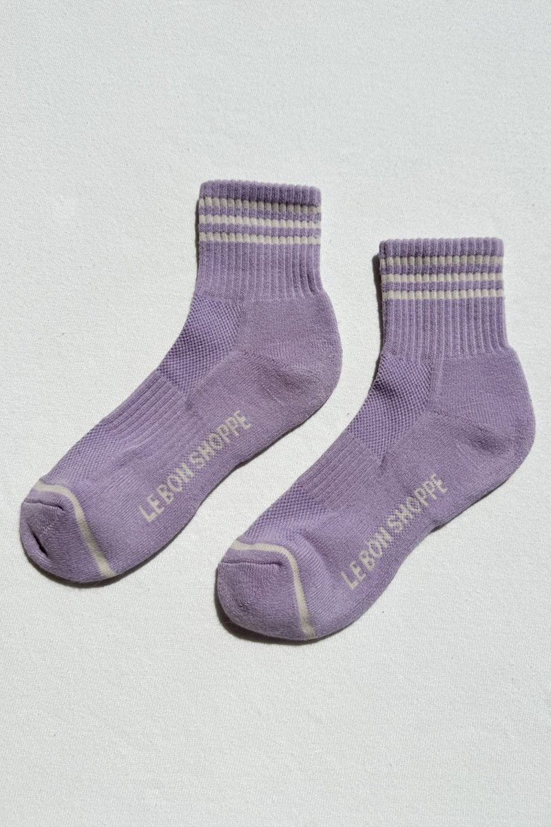Le Bon Shoppe girlfriend sock  iris