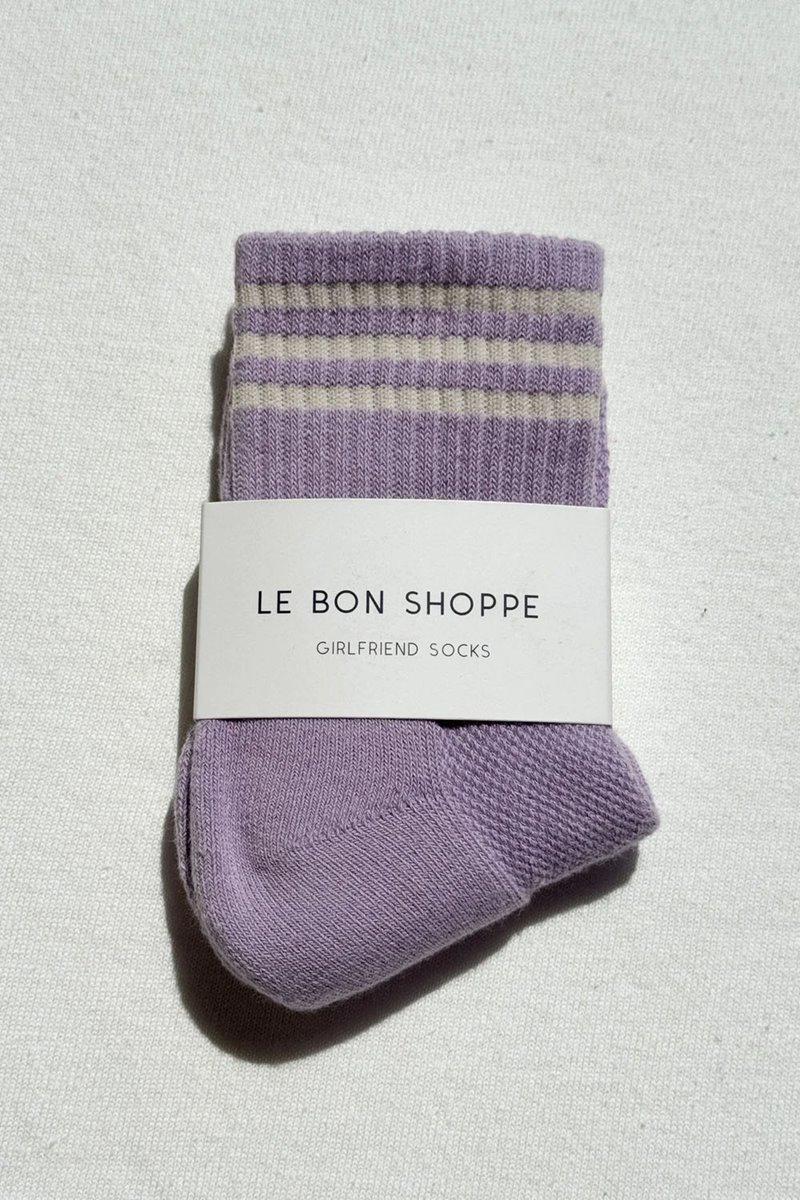 Le Bon Shoppe girlfriend sock  iris back