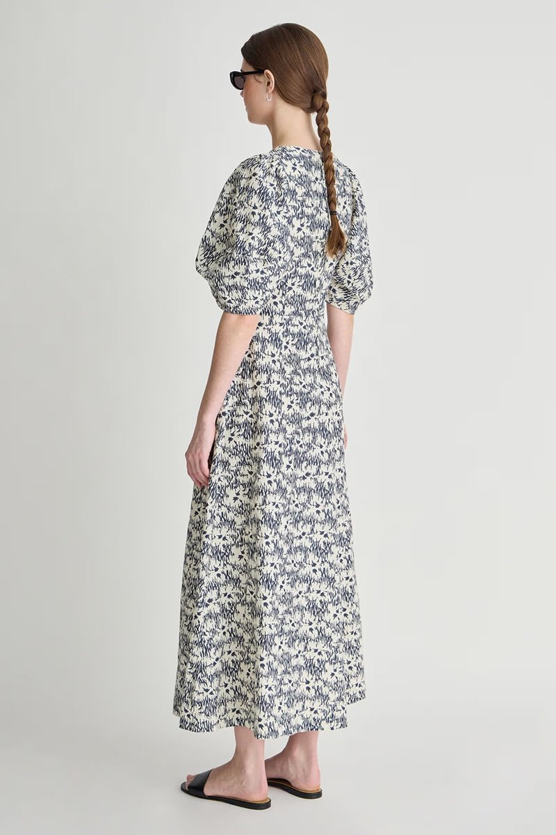 Apiece Apart sculptured sabina maxi  back