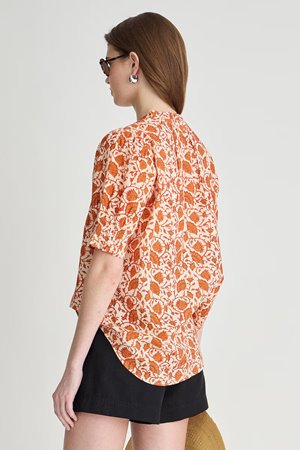 Apiece Apart los altos top nightbloom sorbet back