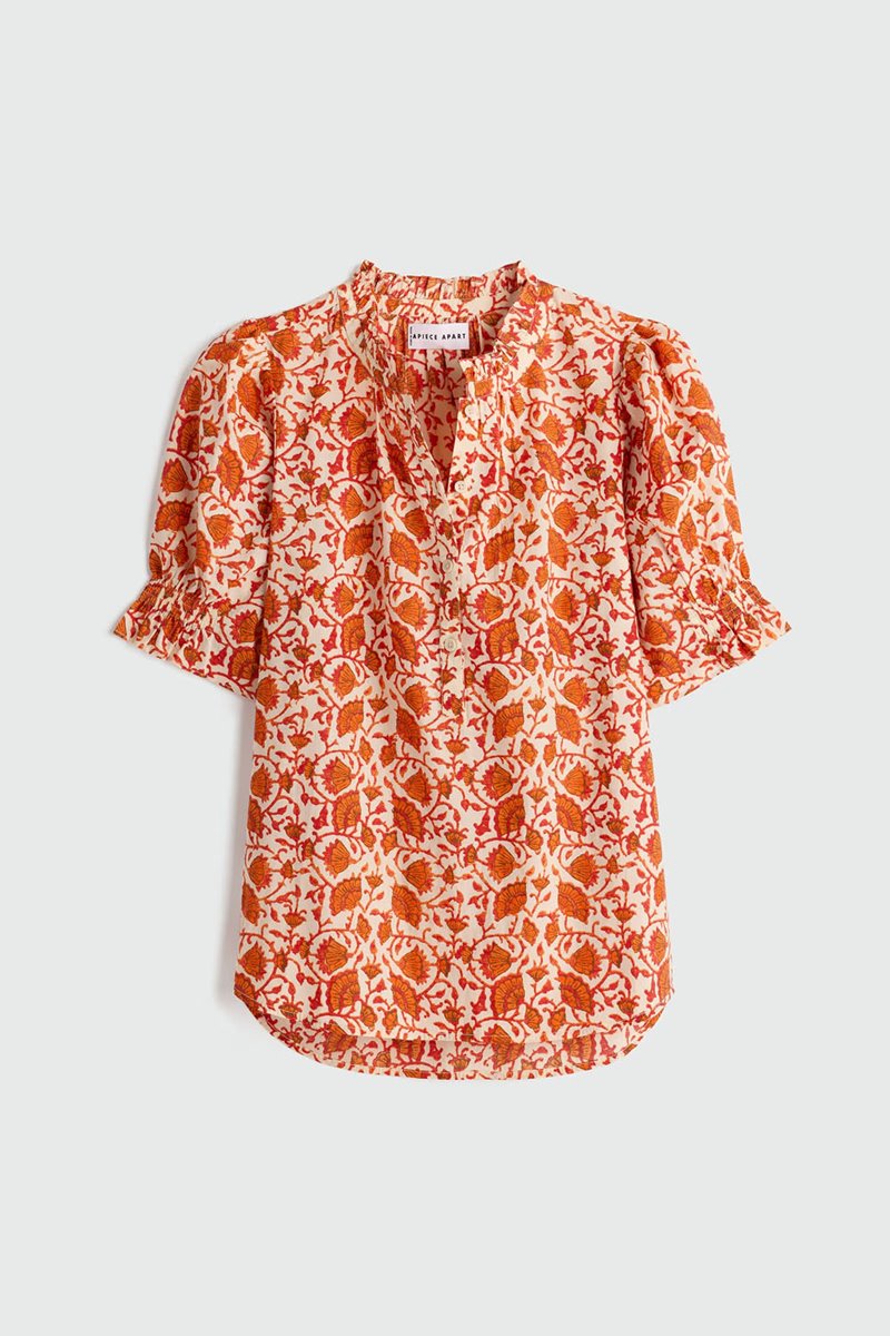 Apiece Apart los altos top nightbloom sorbet side