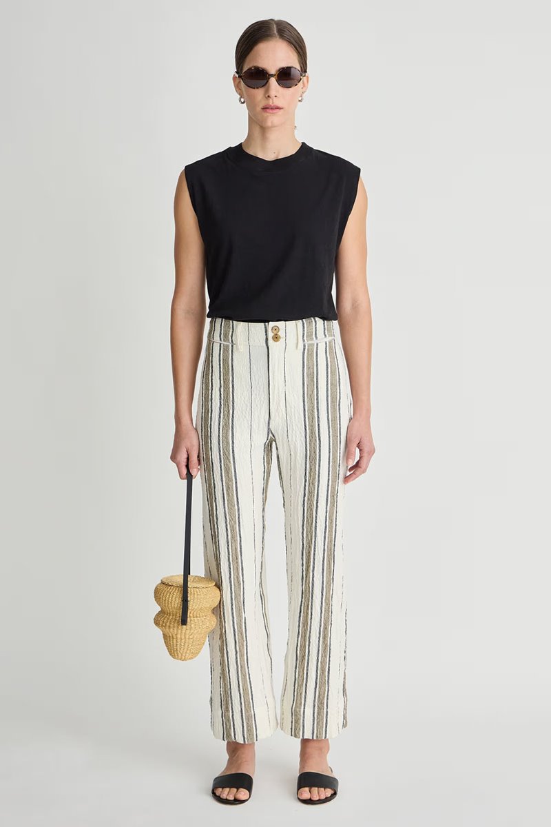 Apiece Apart stripe merida pant 