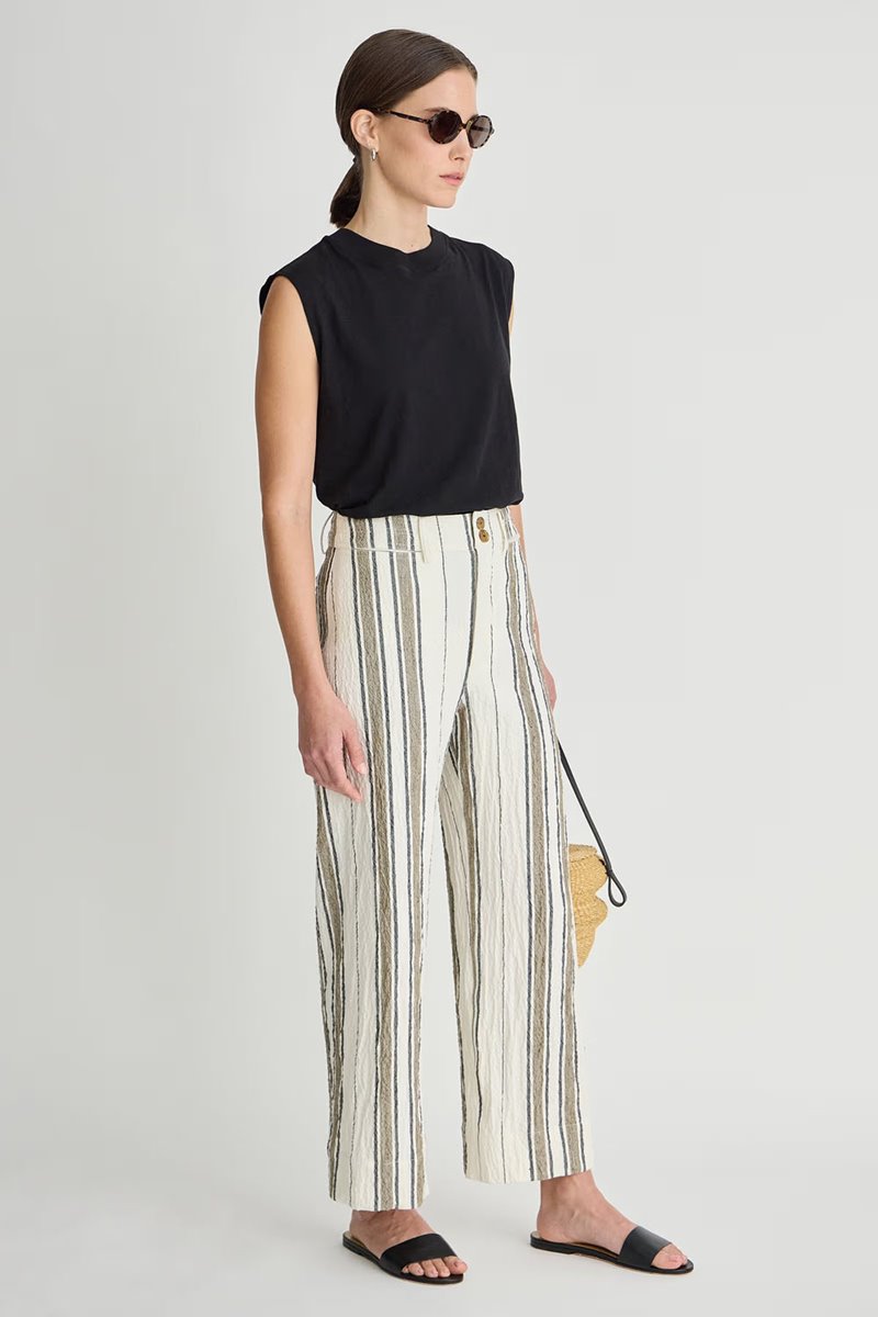 Apiece Apart stripe merida pant  back