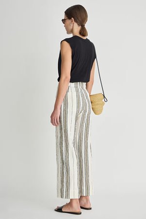 Apiece Apart stripe merida pant  side