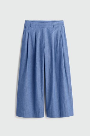 Apiece Apart elan mid-rise palazzo pants side