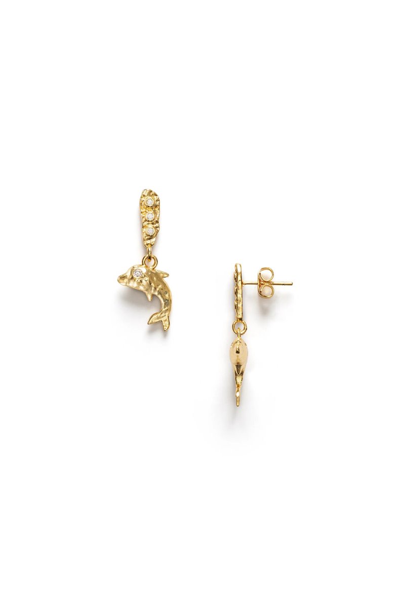 Anni Lu delphine earrings