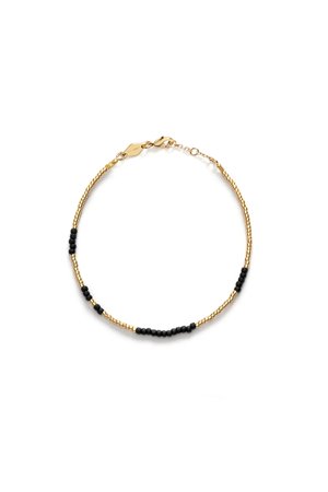 Anni Lu asym bracelet black