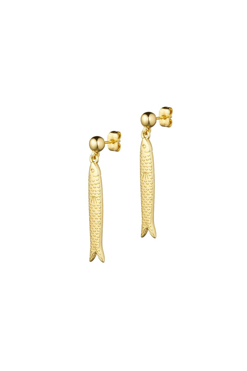 Anni Lu hippie fish earring