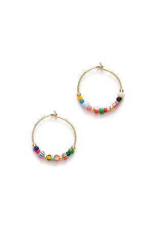Anni Lu golden alaia hoop