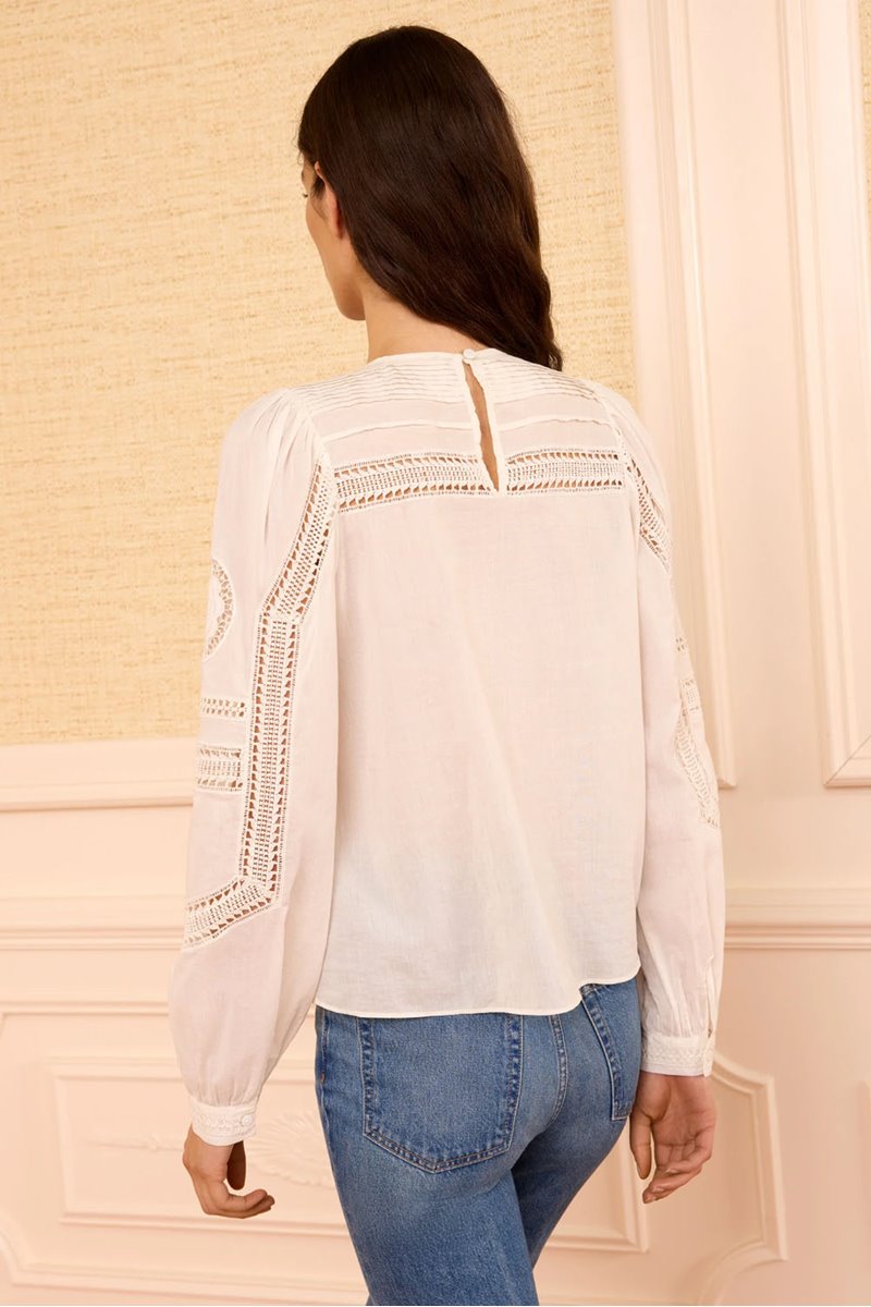 Ulla Johnson marlowe cotton top pristine side