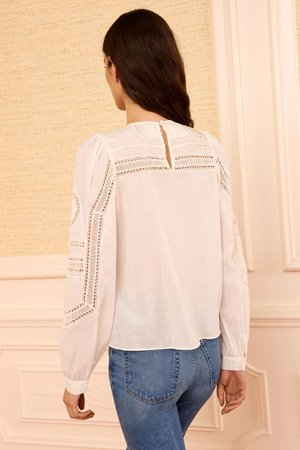 Ulla Johnson marlowe cotton top pristine side