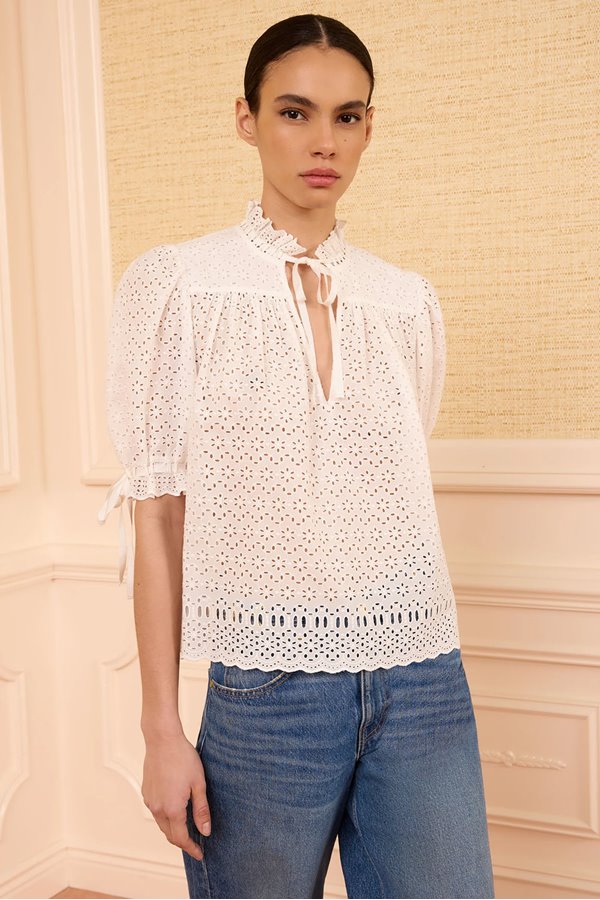 Ulla Johnson Alouette Cotton Top  Pristine