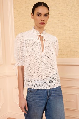 Ulla Johnson alouette cotton top  pristine