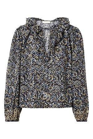 Ulla Johnson siena cotton top midnight  bloom