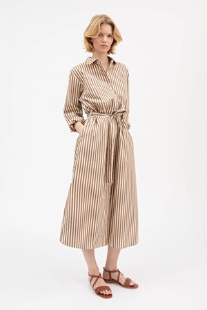 Skall Studio leigh shirt dress stripe