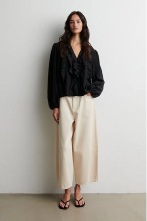 Second Female reece trouser egret side